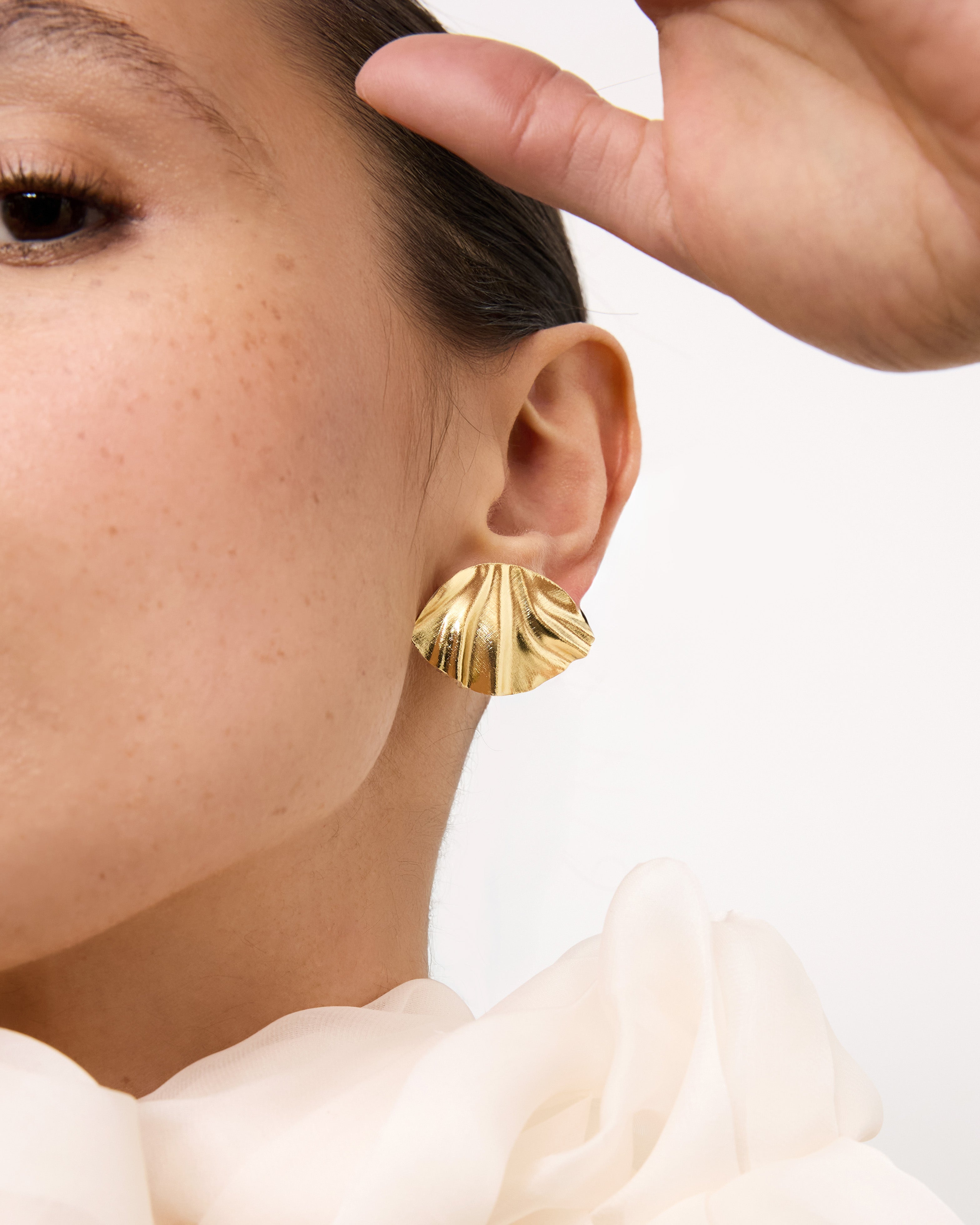 Pendientes Coquille - NUNU BARCELONA