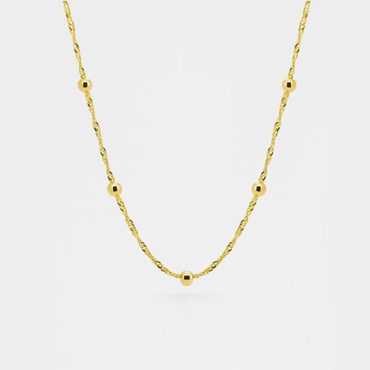 (WH) Collar Simple Catch Me