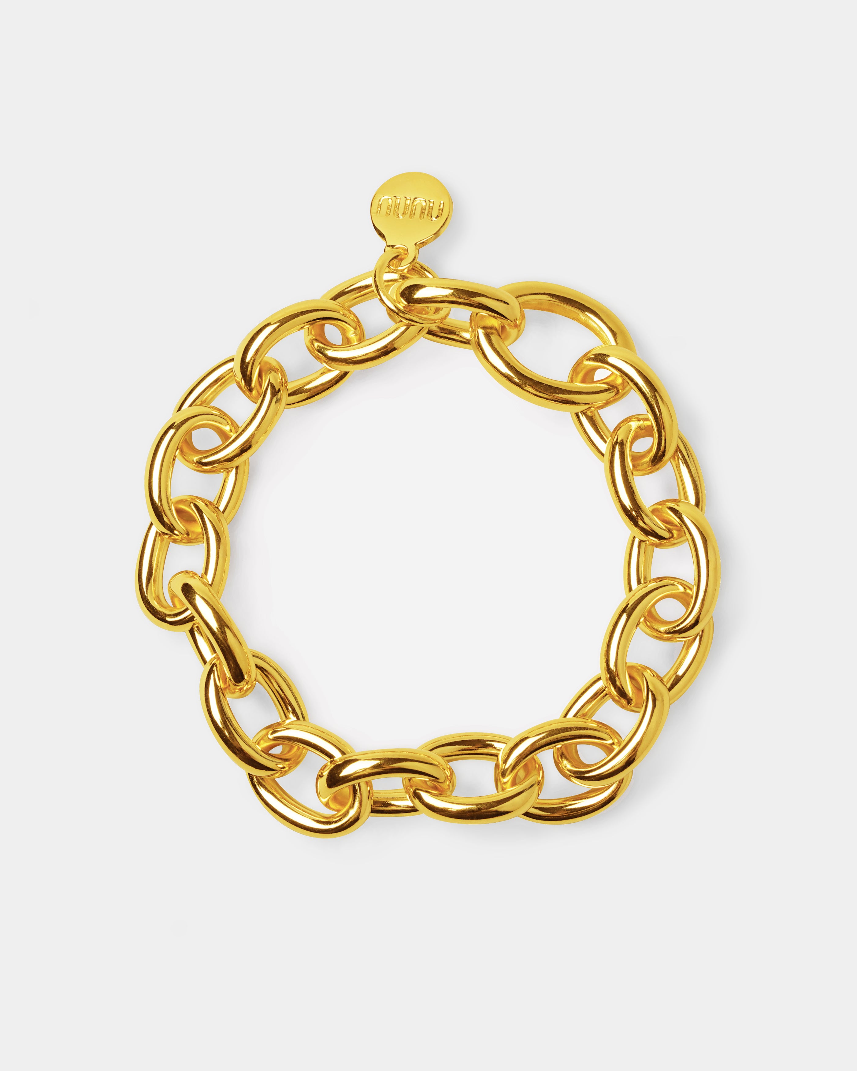 (WH) Pulsera Oval Links Lock