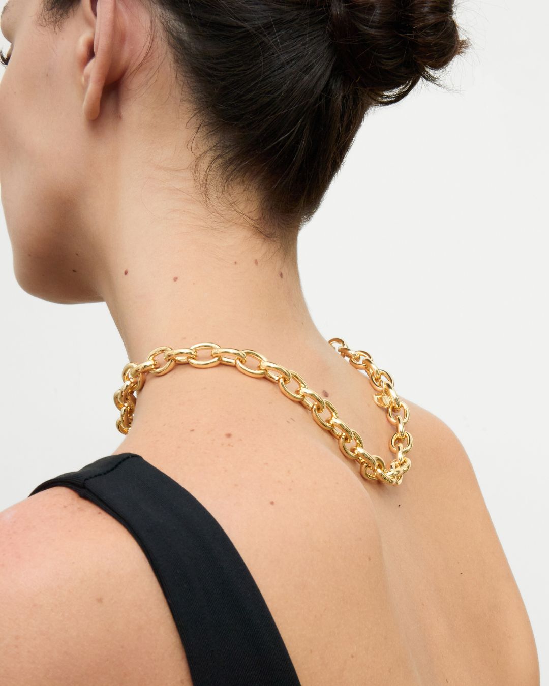 Collar Oval Links Lock