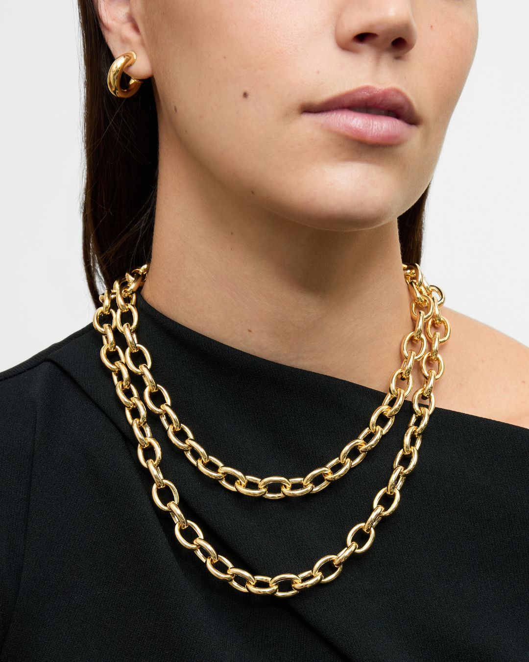 Collar Maxi Oval Links Lock