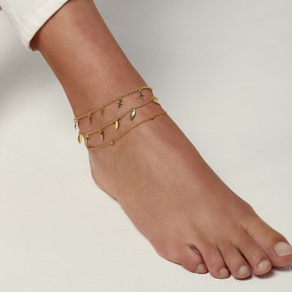 Leafs Anklet