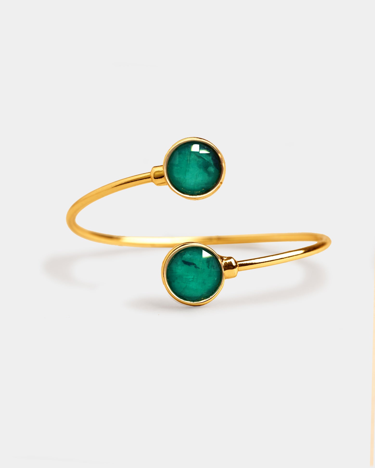 Brazalete Emerald Twin - NUNU BARCELONA