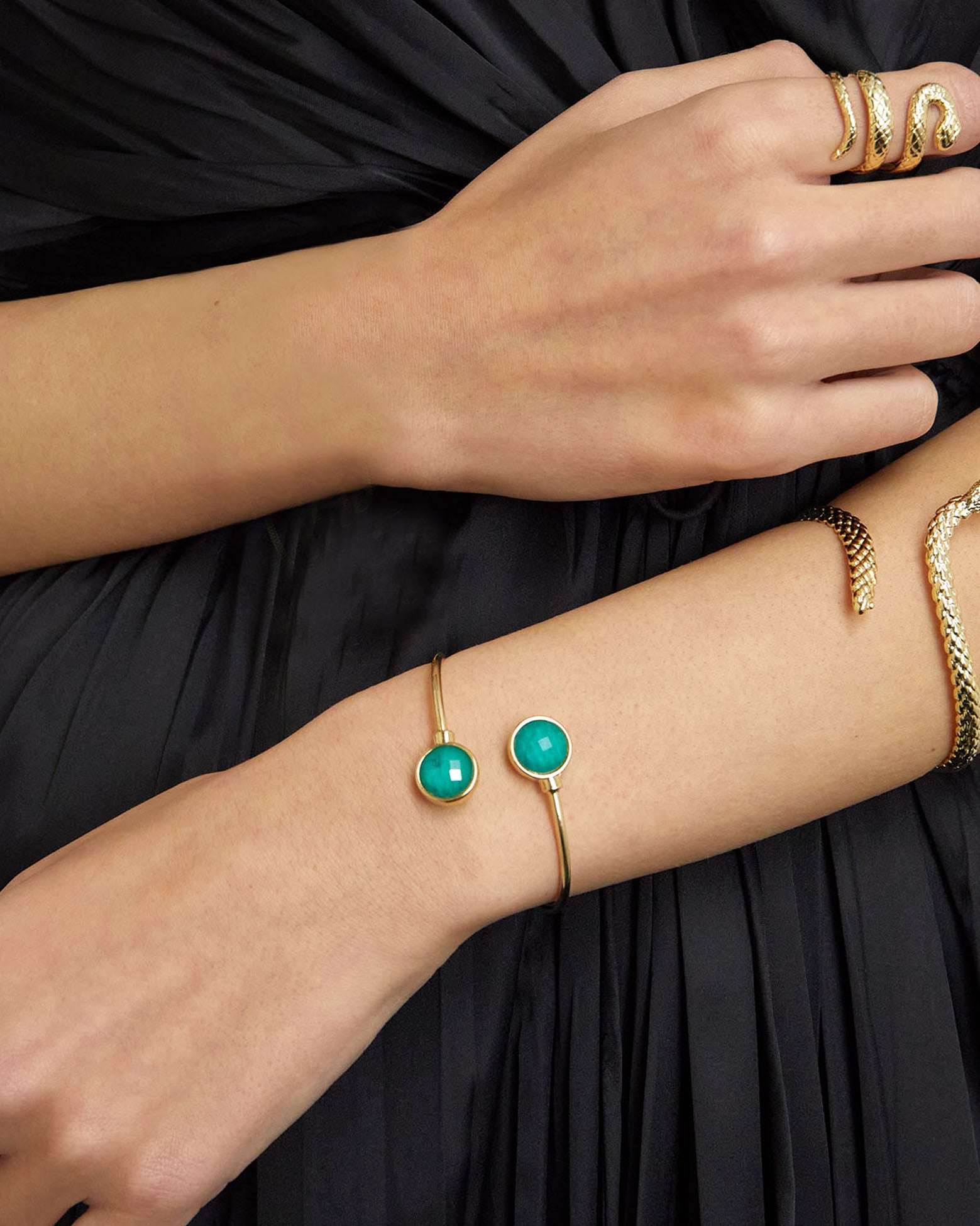 Brazalete Emerald Twin - NUNU BARCELONA