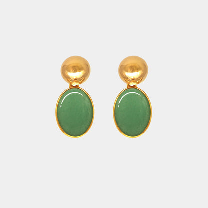 Gem earrings