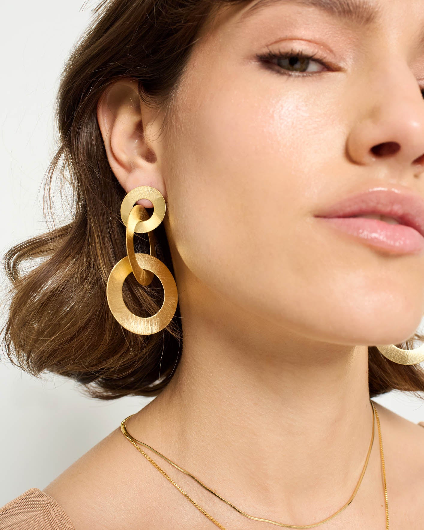 Pendientes Three Rings - NUNU BARCELONA