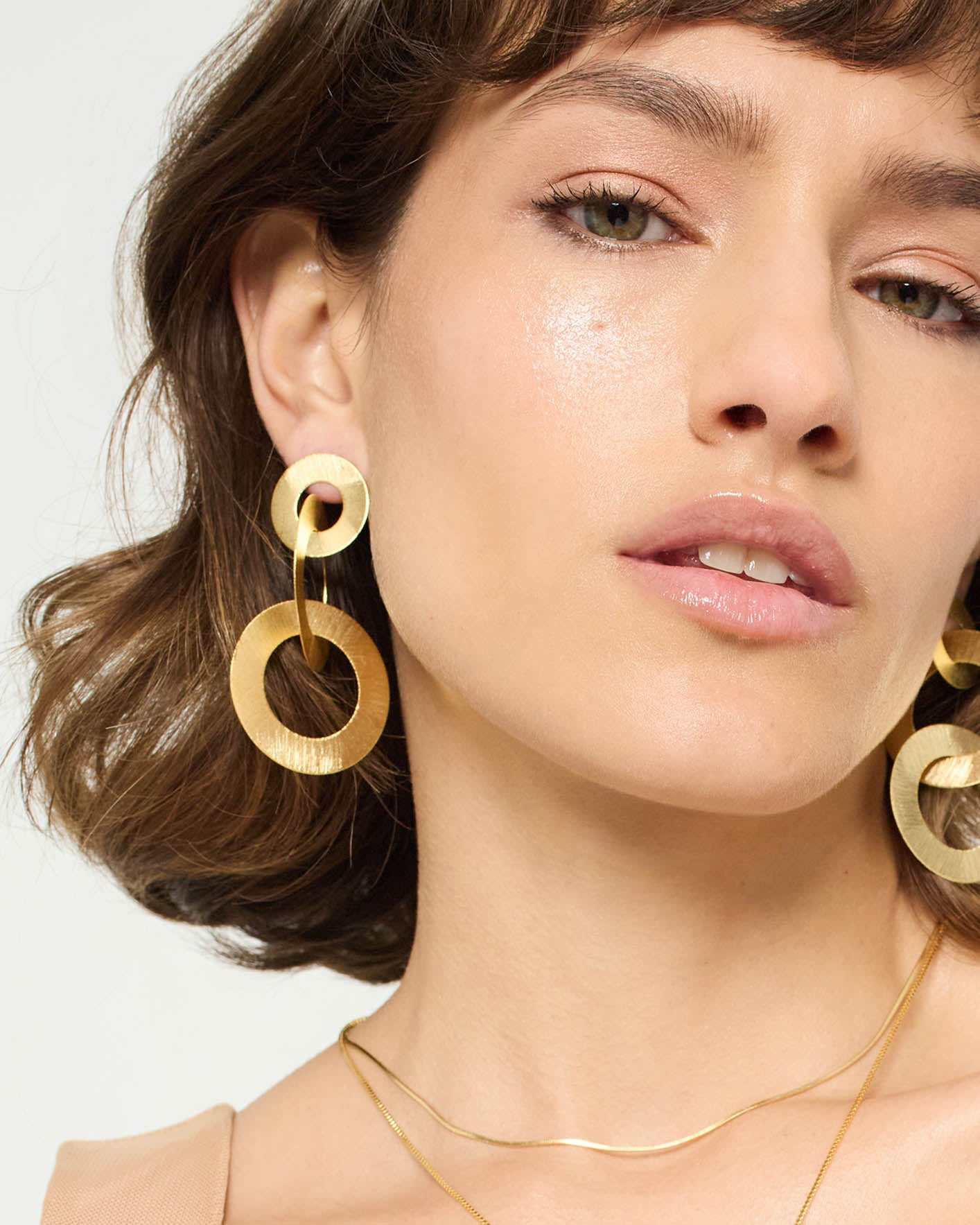 Pendientes Three Rings - NUNU BARCELONA