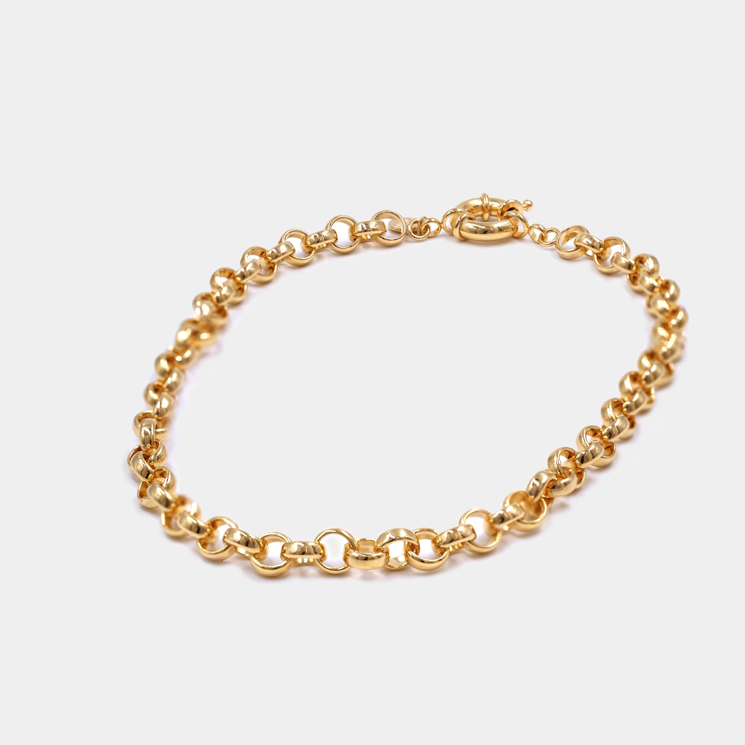 (WH) Collar Round Chained