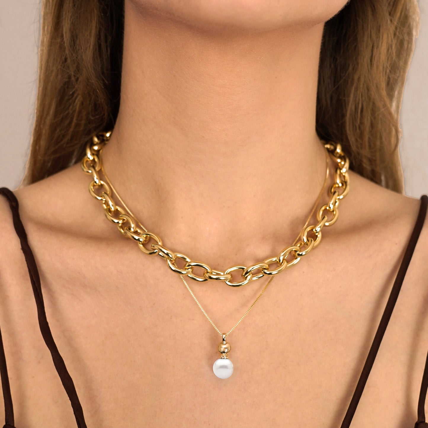 Collar Small Pearl