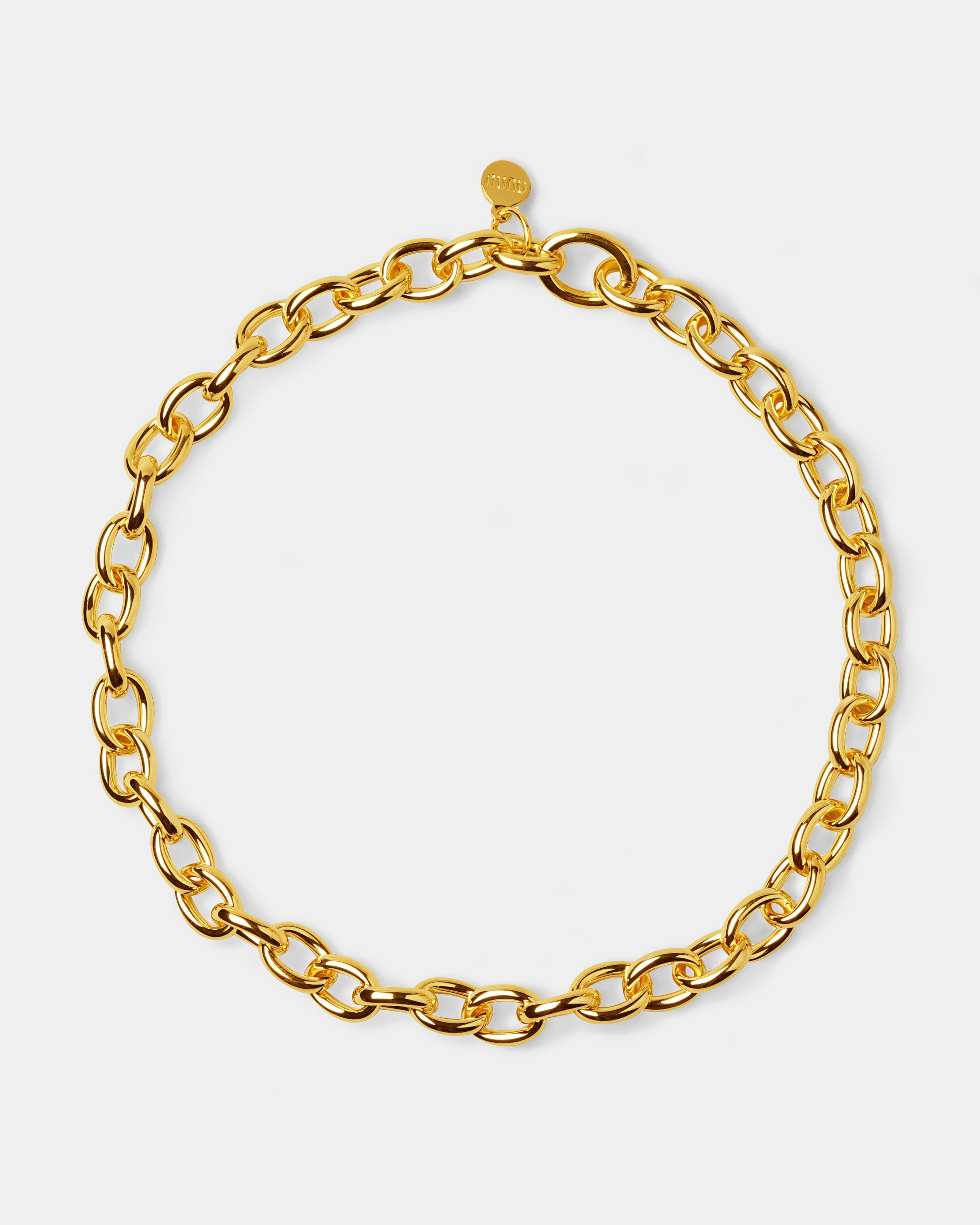 Collar Oval Links Lock