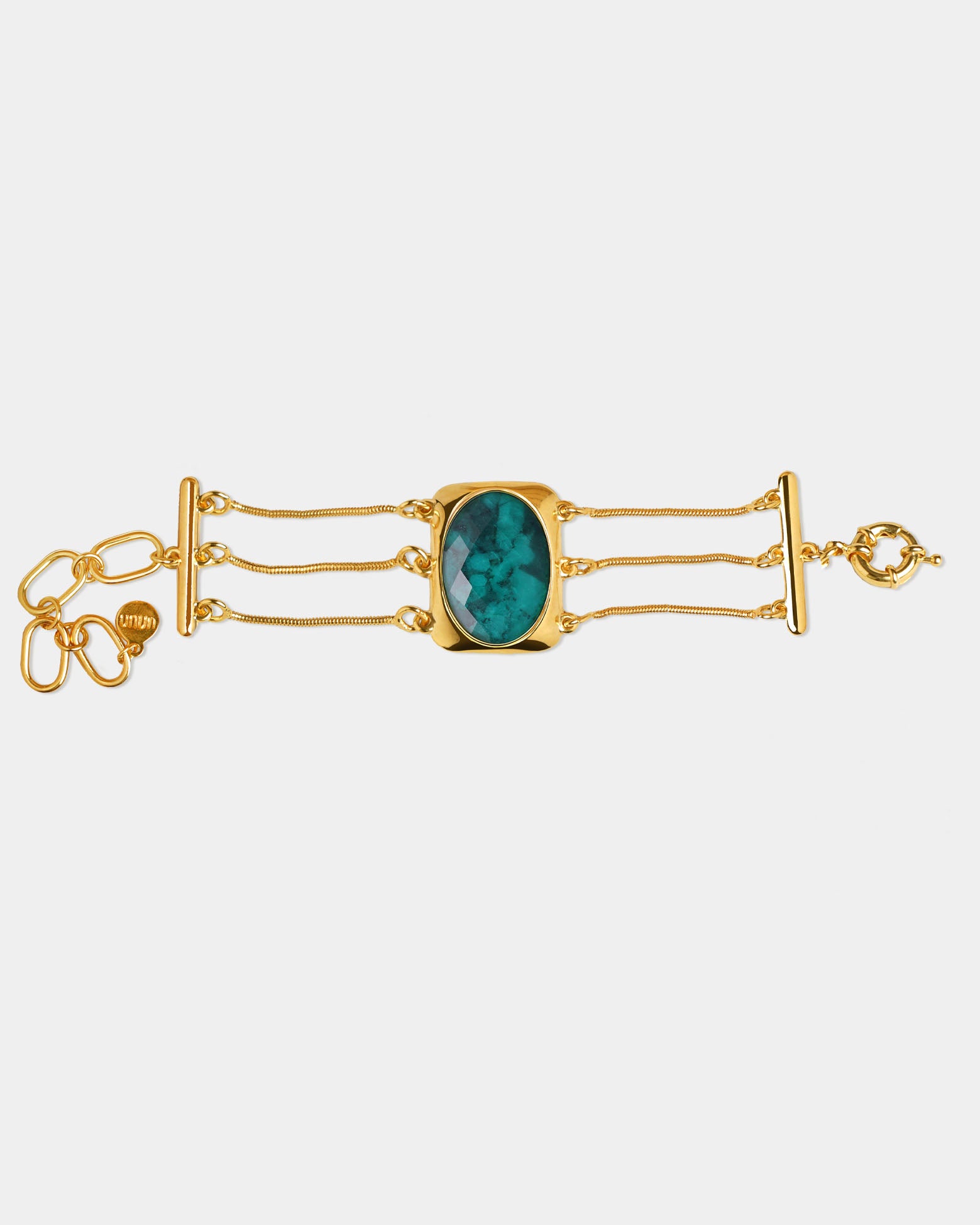 Pulsera Twenties Emerald - NUNU BARCELONA