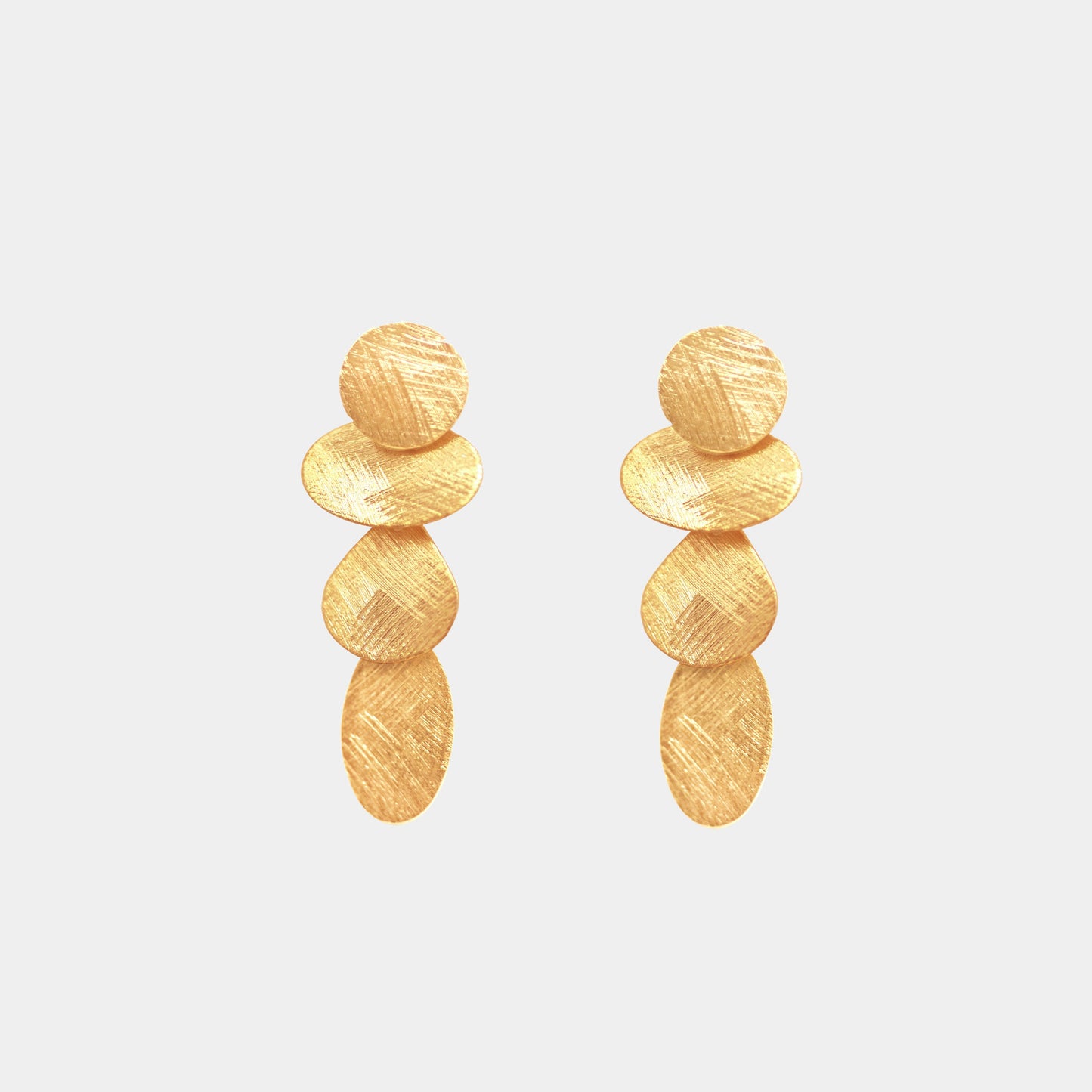 Saturn earrings