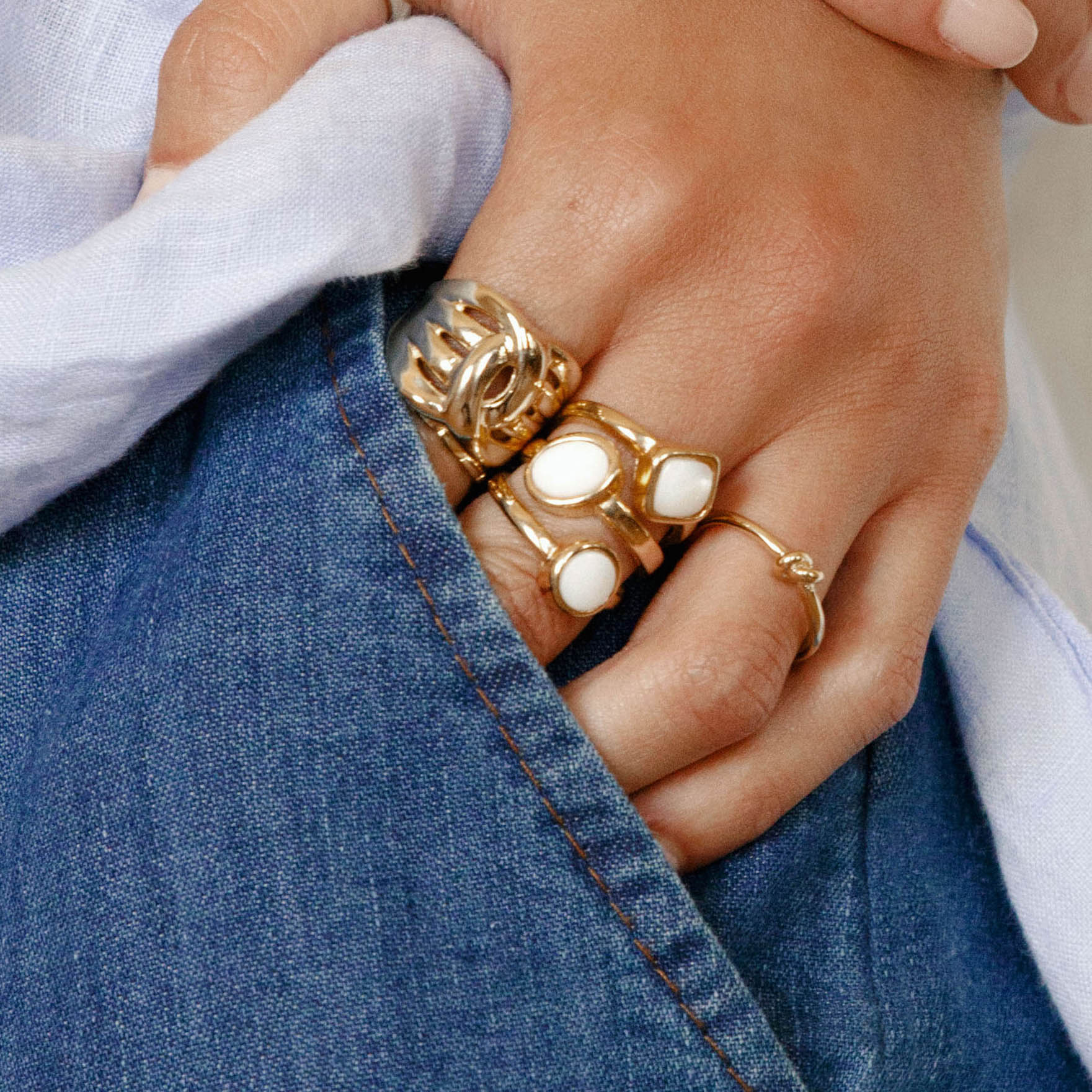 (WH) Anillo Trio