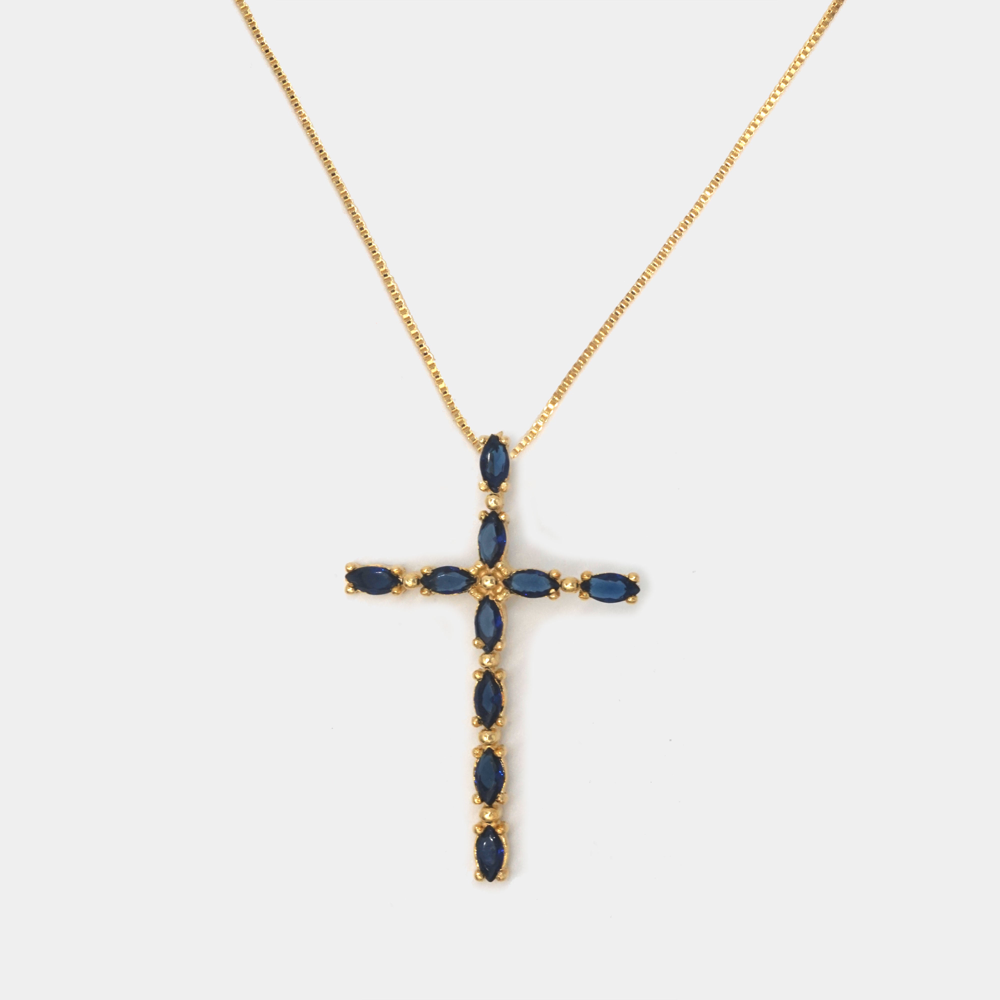 Collar Blue Cross