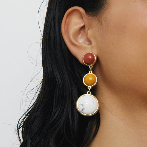 Mars earrings