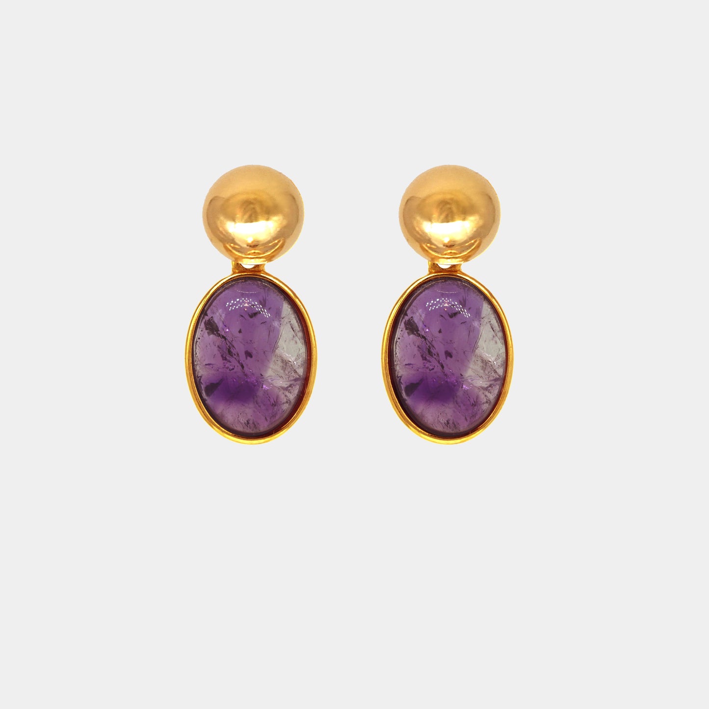 Gem earrings