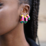 Pink Bill earrings