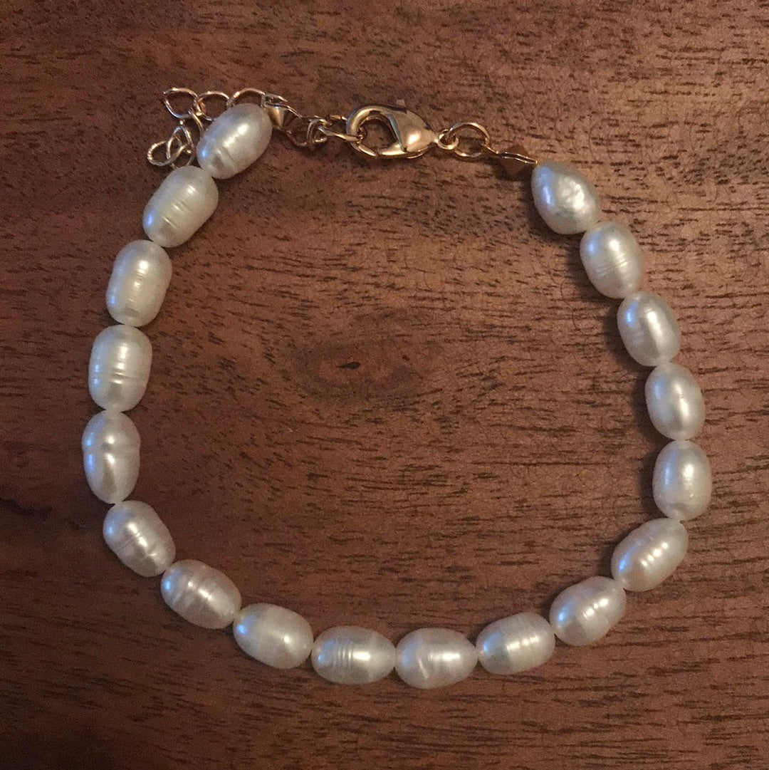 Pulsera River Pearls - NUNU BARCELONA