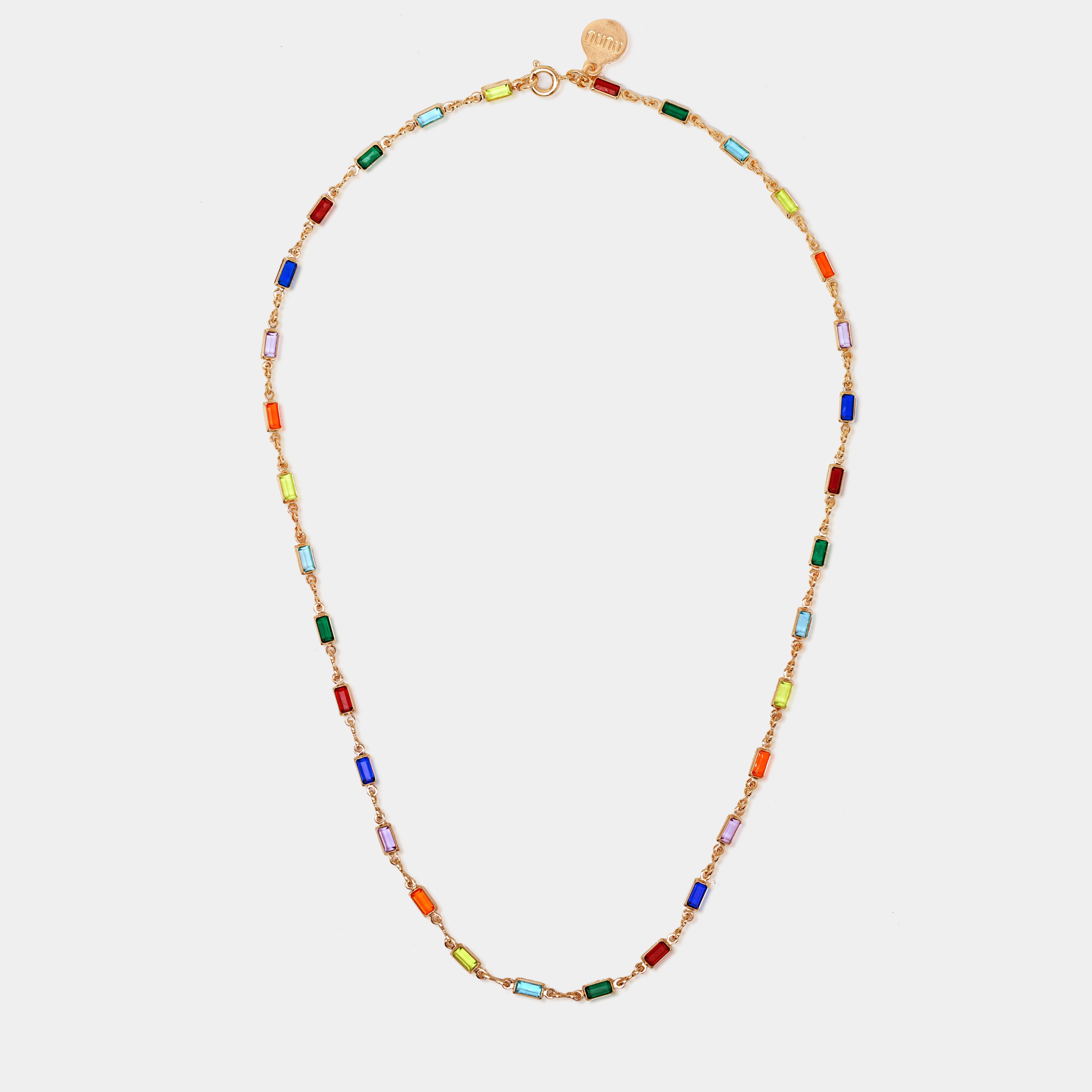 (WH) Collar Thin Square Gaudí